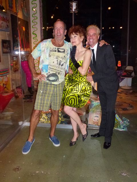 Kenny Scharf, Ann Magnuson, Bryan Rabin